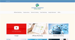 Desktop Screenshot of internetbusinessevolution.com